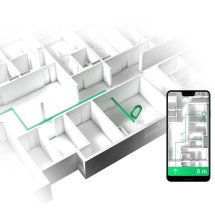 Indoor Navigation für Einkaufszentren und Supermärkte